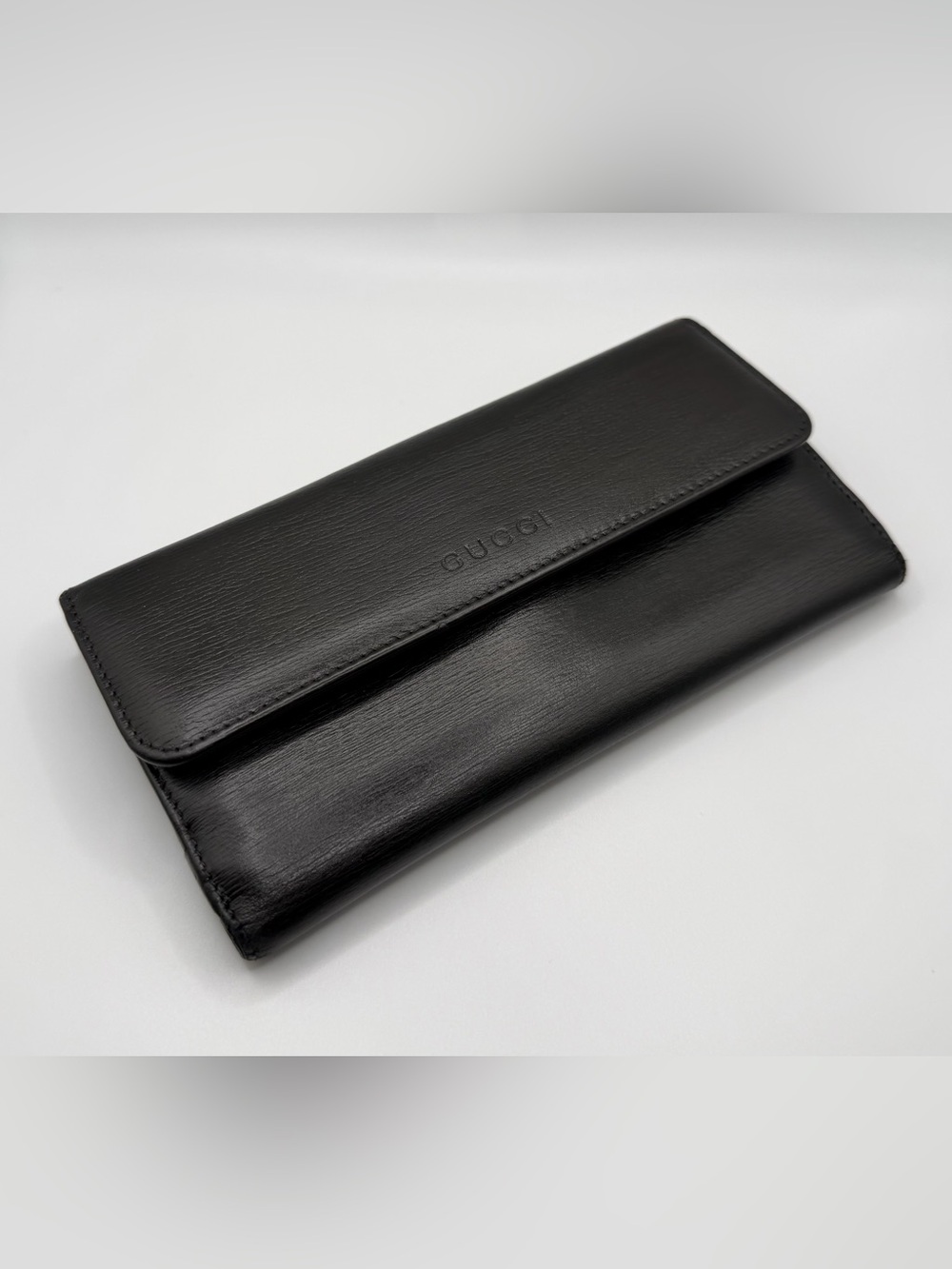 Gucci Continental Leather Long Wallet